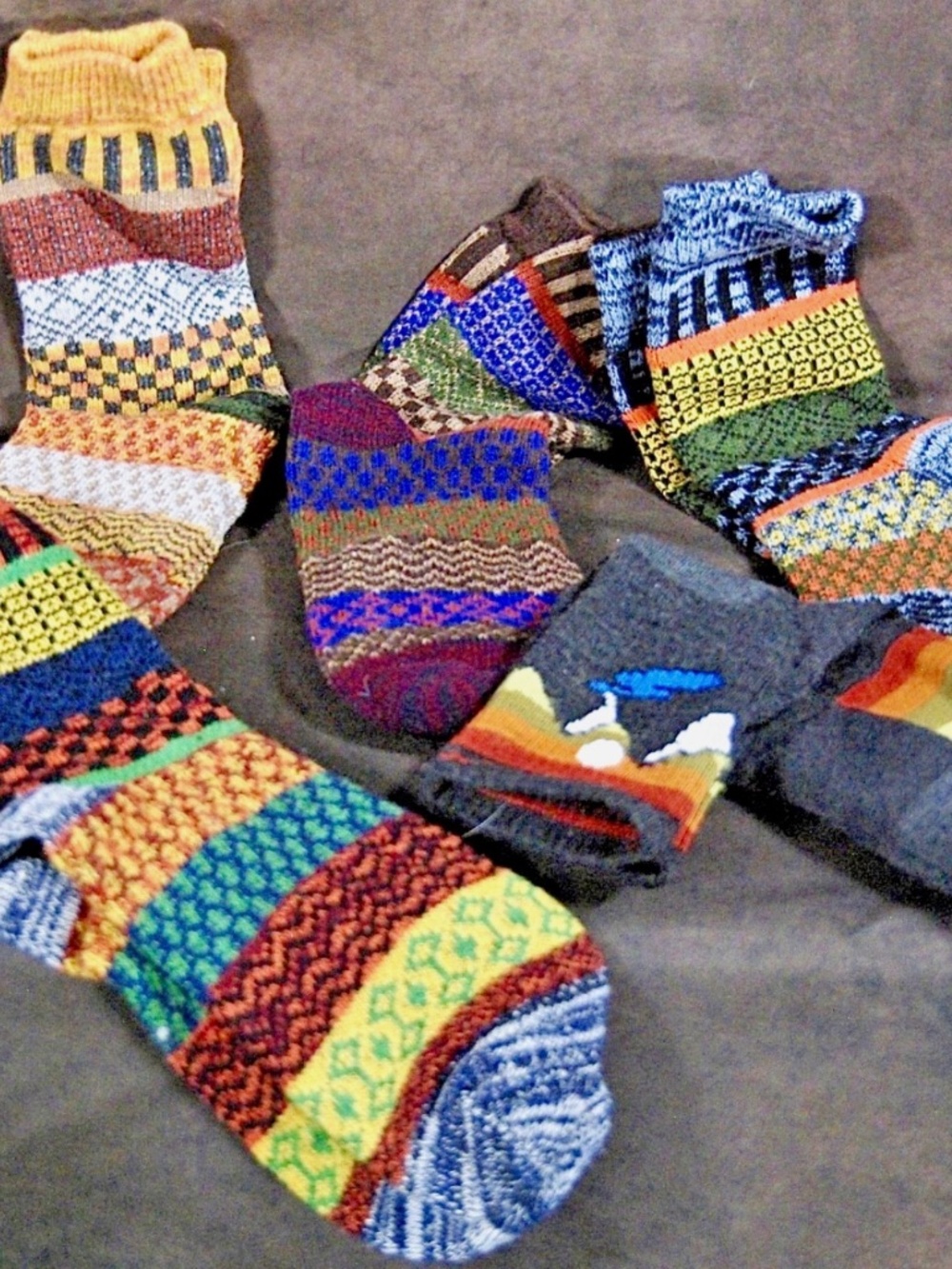 Nordic Socks - Colorful Winter Socks - Unisex - Unworn